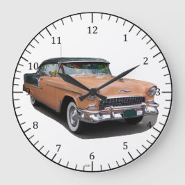 Redondo Grande Reloj de Brown Bel Air de 1955
