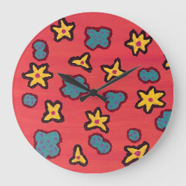 Redondo Grande Reloj de calipso