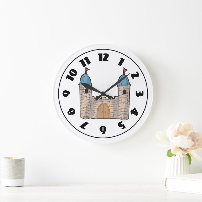 Redondo Grande Reloj de castillo (Subido por el creador)