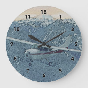 Redondo Grande Reloj de Cessna - del Monte Rainier