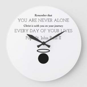 Redondo Grande Reloj de citas de San Juan Pablo II