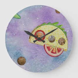 Redondo Grande Reloj de cohetes Taco