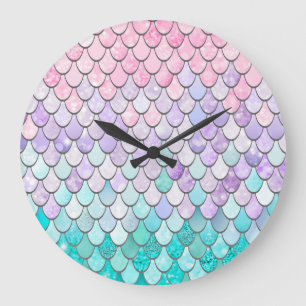 Redondo Grande Reloj de decoración de camarera, Pastel