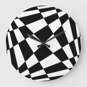 Redondo Grande Reloj de Fibonacci