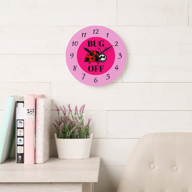Redondo Grande Reloj de Fuera Bicho (Sala de lectura)