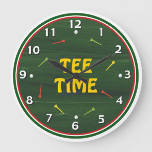 Redondo Grande Reloj de golf Tee Time