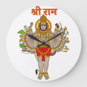 Redondo Grande Reloj de Hanuman