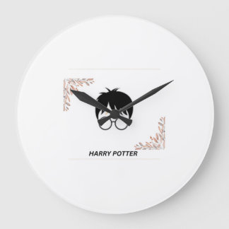 Redondo Grande reloj de harry potter