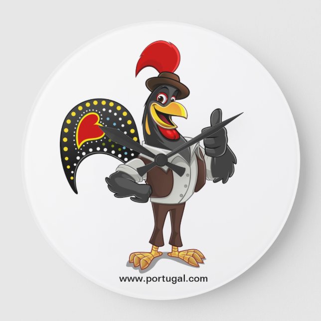 Redondo Grande Reloj de Joe Portugal (Anverso)