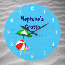 Reloj de juguetes de piscina de pelota de playa Nú