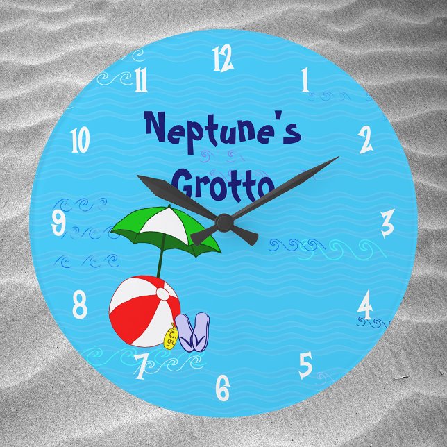 Redondo Grande Reloj de juguetes de piscina de pelota de playa Nú (Subido por el creador)