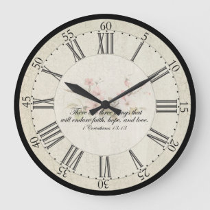 Redondo Grande Reloj de la boda