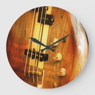 Redondo Grande Reloj de la guitarra