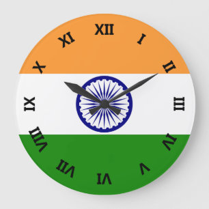 Redondo Grande reloj de la india