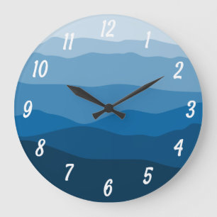 Redondo Grande Reloj de la montaña