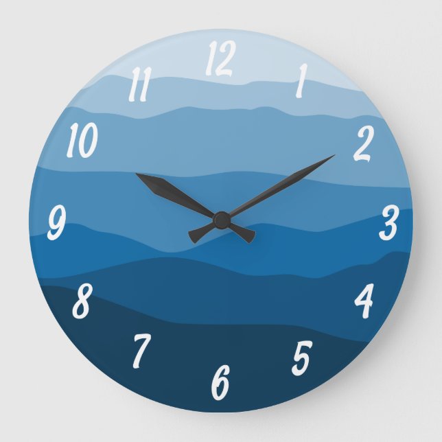 Redondo Grande Reloj de la montaña (Anverso)