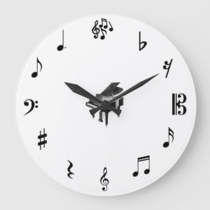 Redondo Grande Reloj de la música