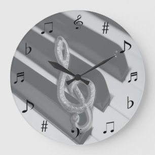 Redondo Grande Reloj de la música