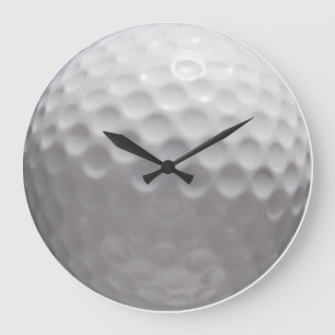 Redondo Grande Reloj de la pelota de golf