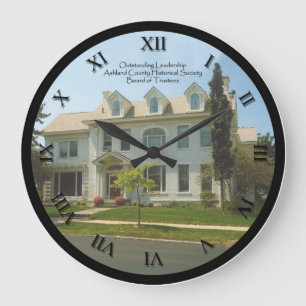 Redondo Grande Reloj de la sociedad histórica del condado de