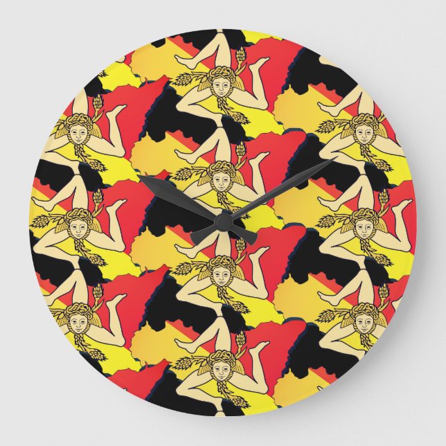 Redondo Grande Reloj de La Trinacria (Anverso)