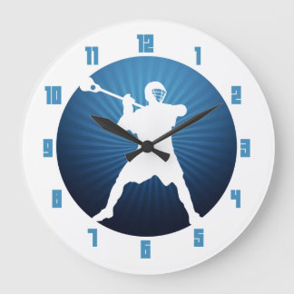 Redondo Grande Reloj de Lacrosse Shooter