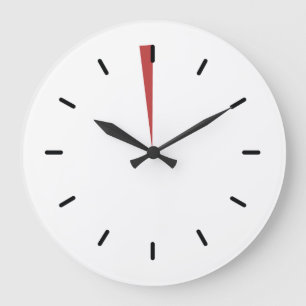 Redondo Grande Reloj de los domingos