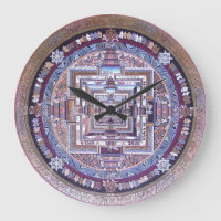 Reloj de manteles tibetano / monasterio de la era 