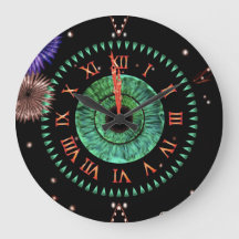 Reloj de medianoche esmeralda