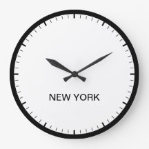 Reloj de noticias de New York Time Zone