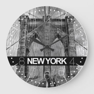 Redondo Grande Reloj de Nueva York puente Brooklyn