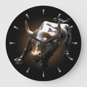 Redondo Grande Reloj de Nueva York regala el reloj de la pared de