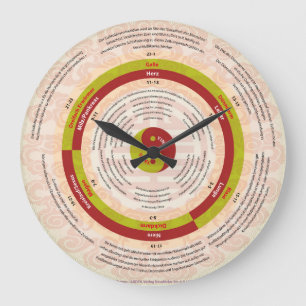 Redondo Grande Reloj de órgano