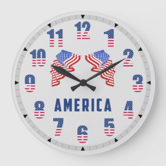 Redondo Grande Reloj de pared, Estados Unidos