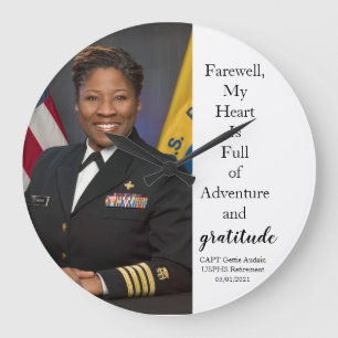 Redondo Grande Reloj de premio militar