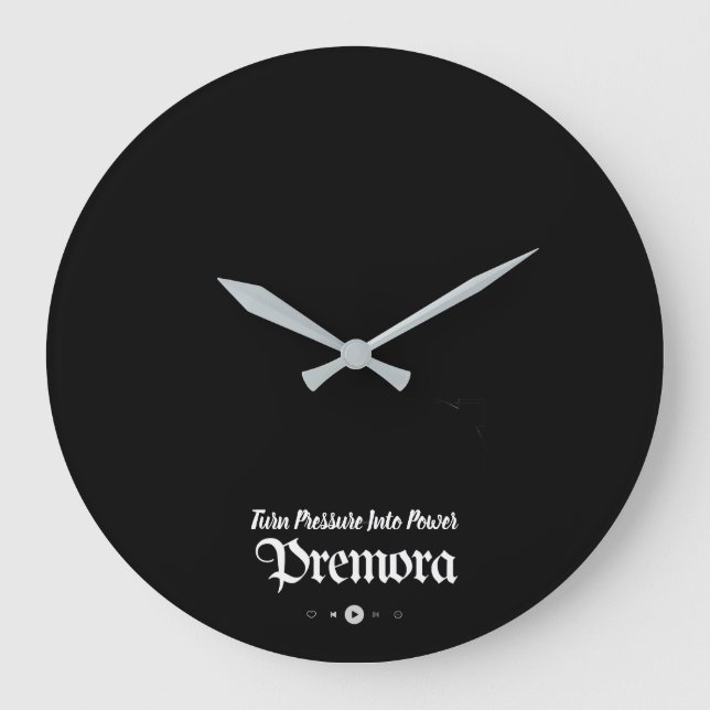 Redondo Grande reloj de Premora (Anverso)