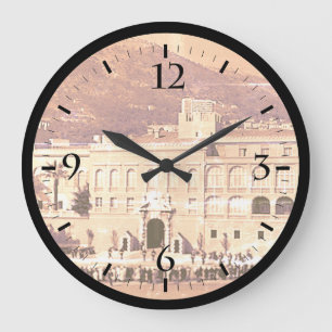 Redondo Grande Reloj de pulsera cuadrado palacio Vintage Principa