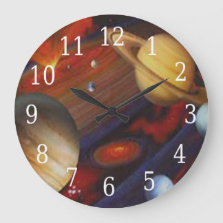 Redondo Grande Reloj de redondeo espacial