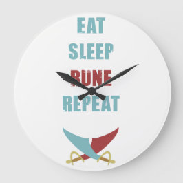 Redondo Grande Reloj de Runescape