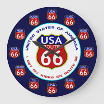 Reloj de ruta 66