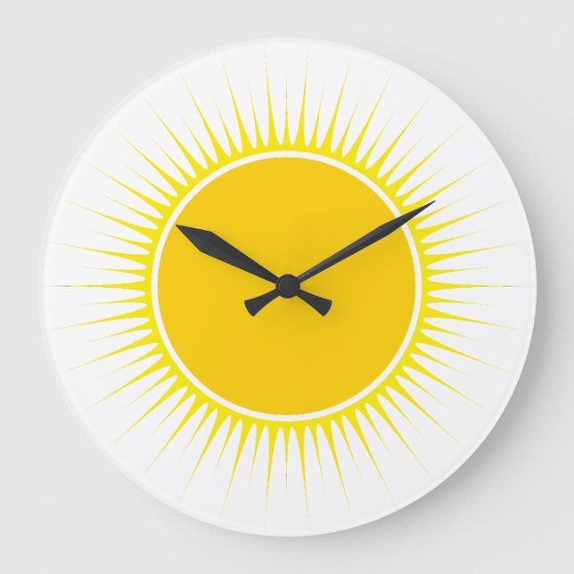 Redondo Grande Reloj de sol (Anverso)