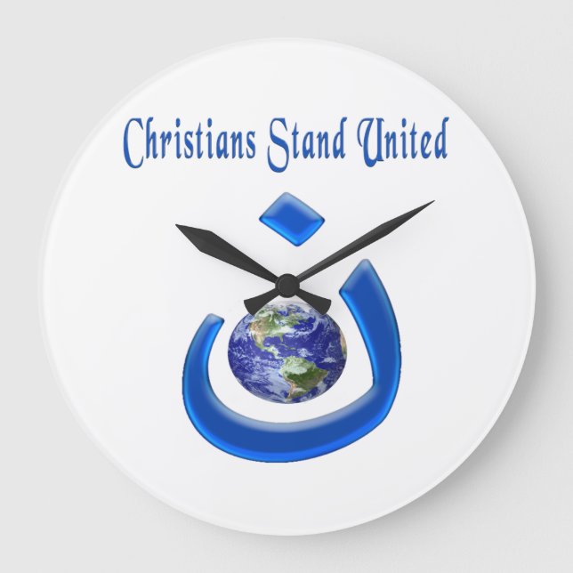Redondo Grande Reloj de solidaridad cristiana (Anverso)