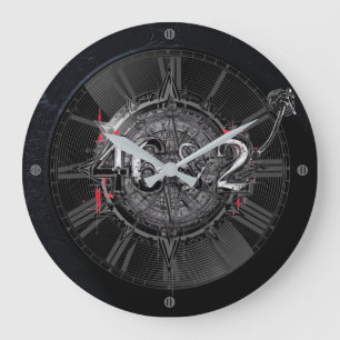 Redondo Grande Reloj de sombra de herramienta 46 & 2