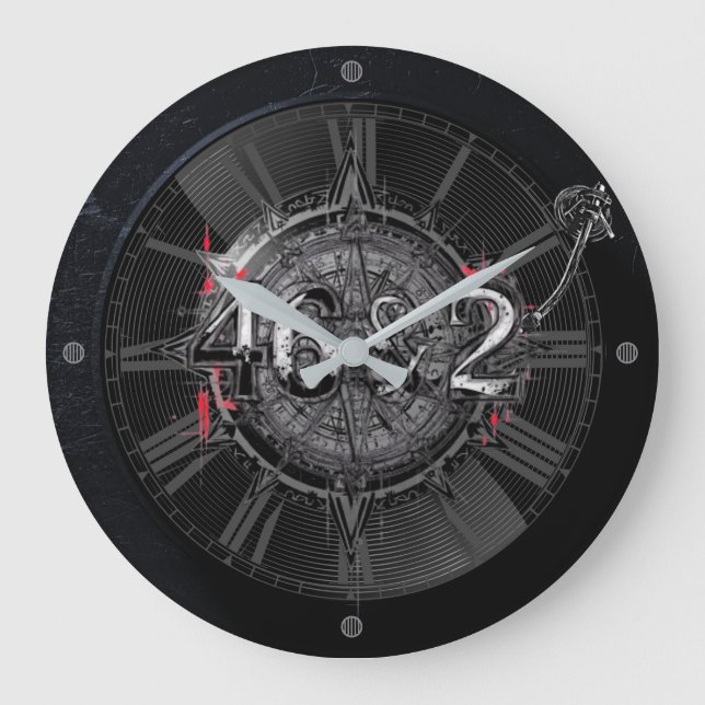 Redondo Grande Reloj de sombra de herramienta 46 & 2 (Anverso)