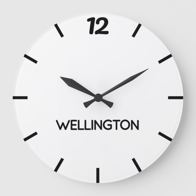 Redondo Grande Reloj de Wellington  (Anverso)