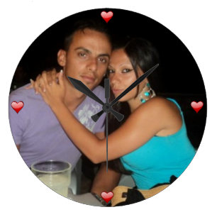 Redondo Grande reloj del amor