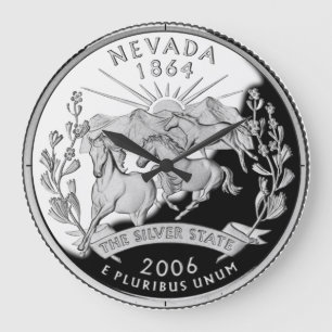 Redondo Grande Reloj del Barrio Estatal de Faux Nevada