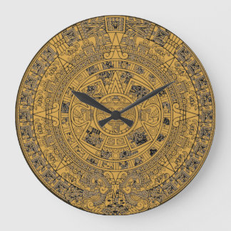 Redondo Grande Reloj del calendario maya