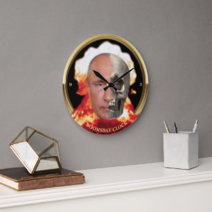 Redondo Grande Reloj del fin del mundo de Putin