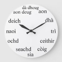 Reloj del gaélico escocés